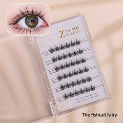 Cluster Lashes Self adhesive False Eyelashes Natural Look Waterproof