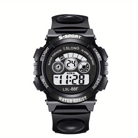 Sports Watch Colorful Luminous Watch Men's Electronic Watch