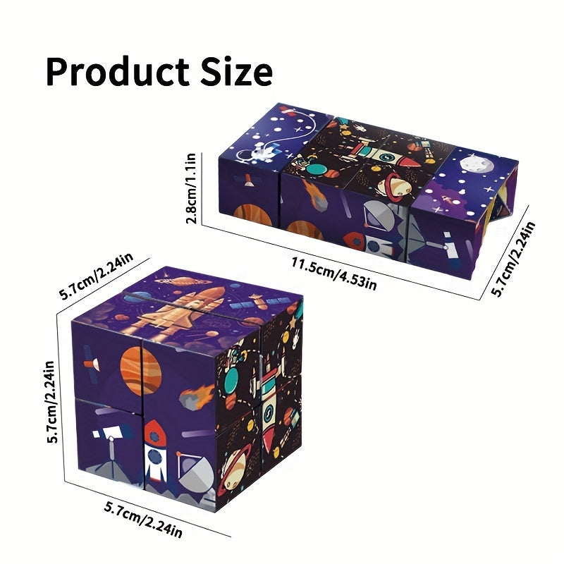 Infinite Cube 3D Puzzle Space Series Flip Toy