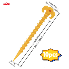 Heavy Duty Tent Stakes for Camping Gardening Canopies Outdoor Decorations