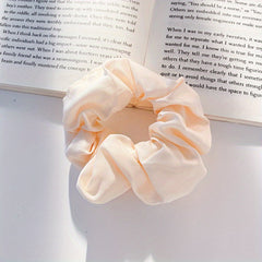 Retro Fabric Hair Tie Fat Scrunchie Head Rope Hair Accessories