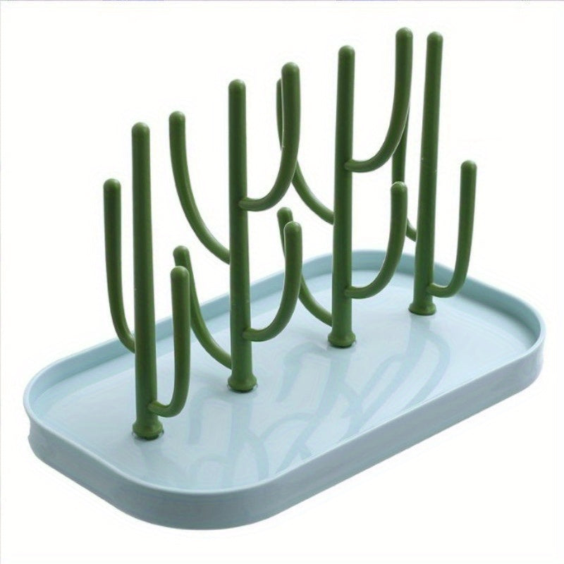 Tree Branch Baby Bottle Drying Rack with Base