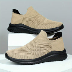 Men's Breathable Lightweight Running Shoes Outdoor Walking Shoes
