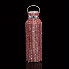 500ml Studded Vacuum Flask Insulated Water Bottle Travel Cup Hot Cold Beverages