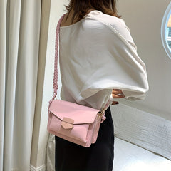 Minimalist Crossbody Bag Stylish Square Purse Shoulder Bag