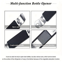 3PCS Magnetic Bottle Openers Can Opener Stainless Steel Small Beer Opener