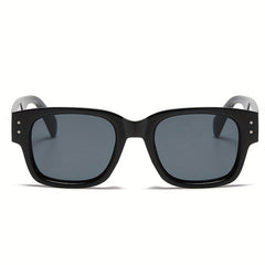 Y2K Square Sunglasses Rivet Decor UV400