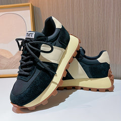 Women's Wear Resistant Sneakers Height Increasing Sports Shoes