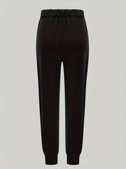 Women's Plus Fleece-Lined Tapered Pants