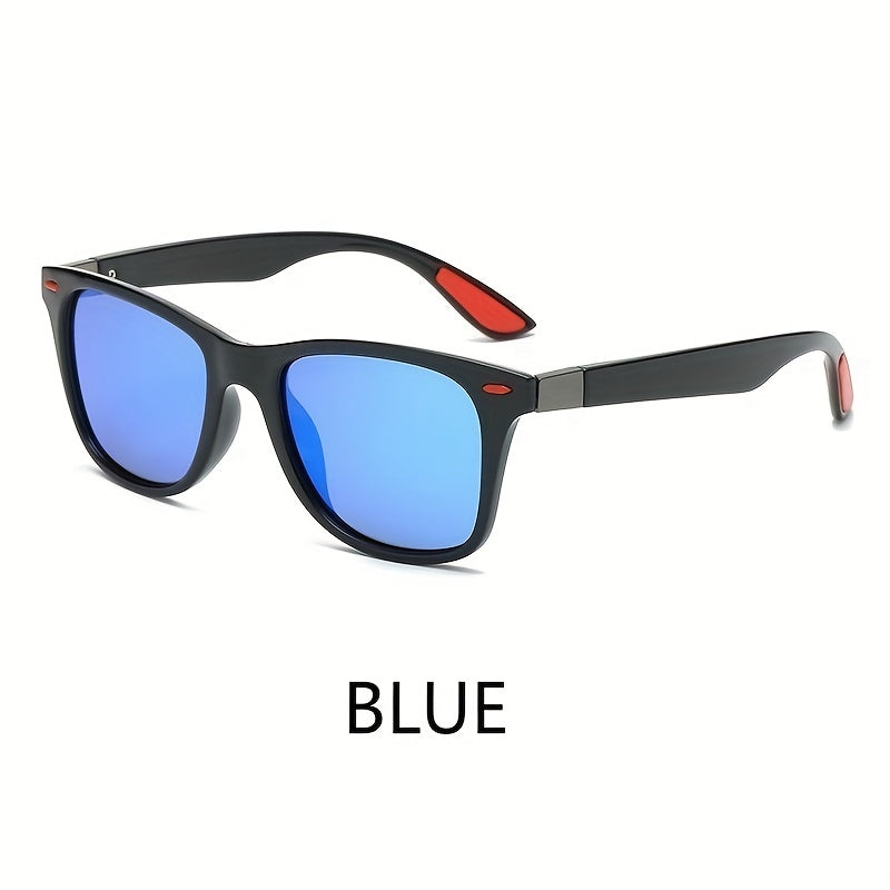 Classic Square Frame Polarized Sunglasses Men Women Vintage Driving Sunglasses