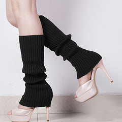 Women's Solid Thermal Leg Warmers