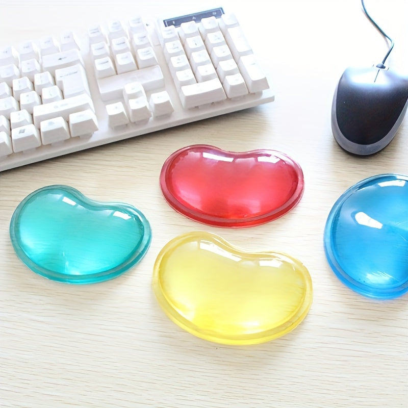 Transparent Silicone Mouse Pad Reduce Stress Improve Efficiency