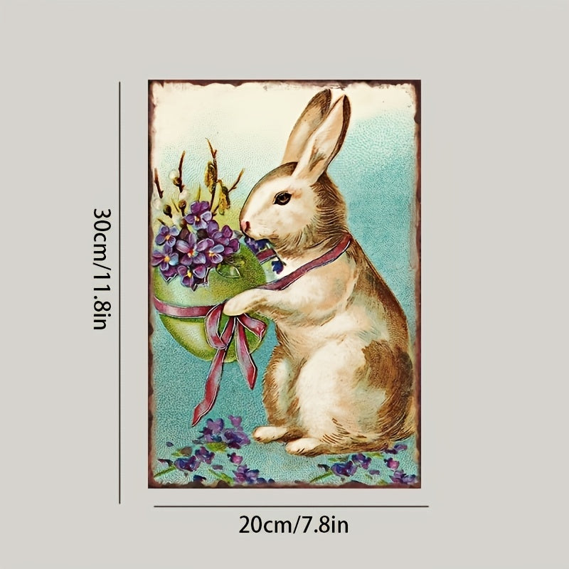 Rabbit Chicken Wall Painting Nursery Room Decoration