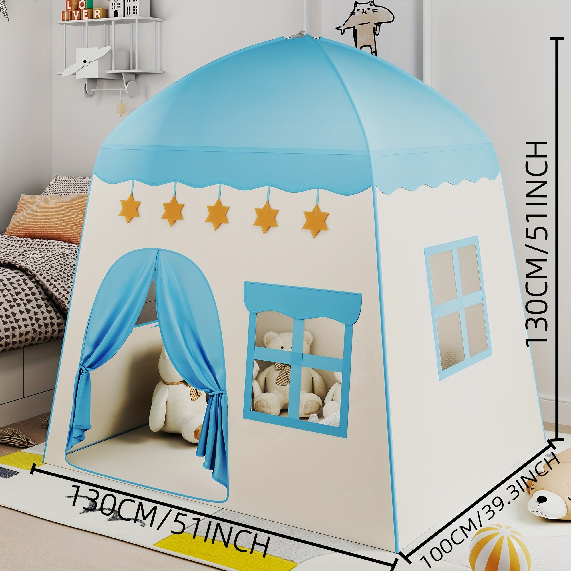 Princess Toy Tent for Girl and Boy Indoor Play
