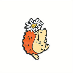 Animal Concert Hedgehog Brooch Metal Sense Costume Bag Accessories