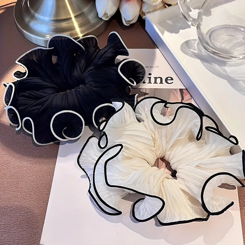 Large Scrunchie Hair Tie Bun Hair Accessory