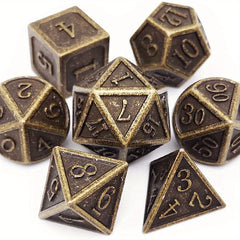 7pcs Classic Polyhedral Dice Set - Indoor Gaming
