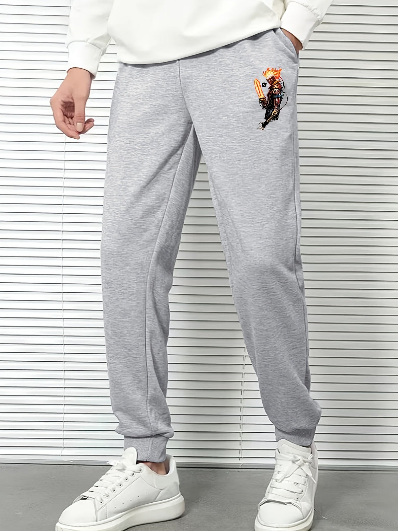 Men's Graphic Print Jogger Pants
