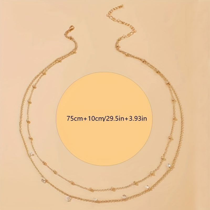 Bohemia Double Layer Beads Waist Chain for Women