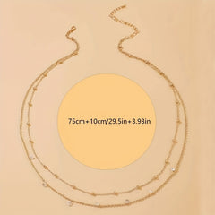 Bohemia Double Layer Beads Waist Chain for Women