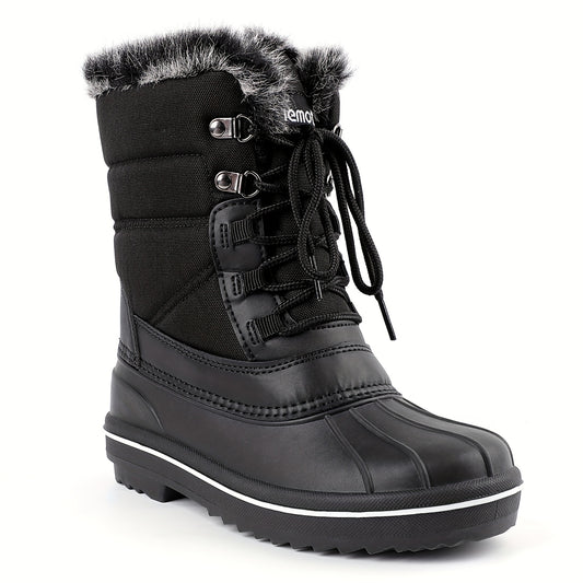 Women's Non slip Snow Boots Warm Outdoor Walking Shoes High Tube Boots