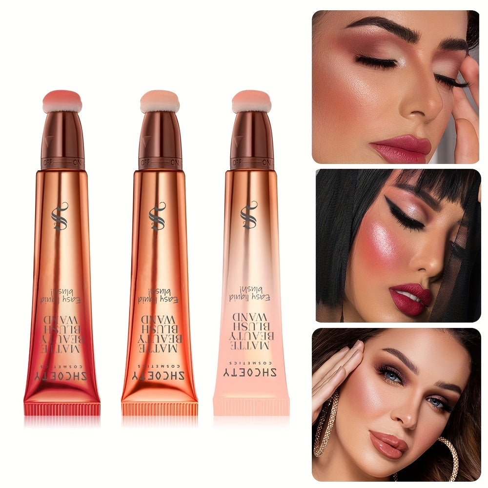 Waterproof Pearly Blush Pen Highlighter Contouring Pencil