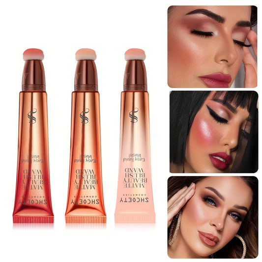 Waterproof Pearly Blush Pen Highlighter Contouring Pencil