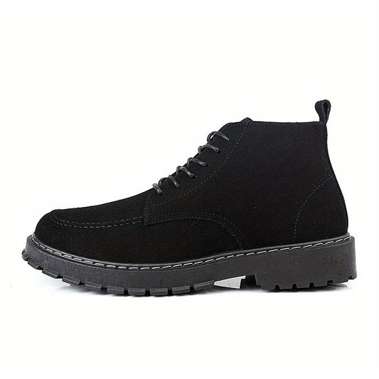 Men's Lace-up Ankle Boots Casual Walking Shoes