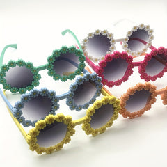 Fashionable Sunshade Wreath Sunglasses For Girls