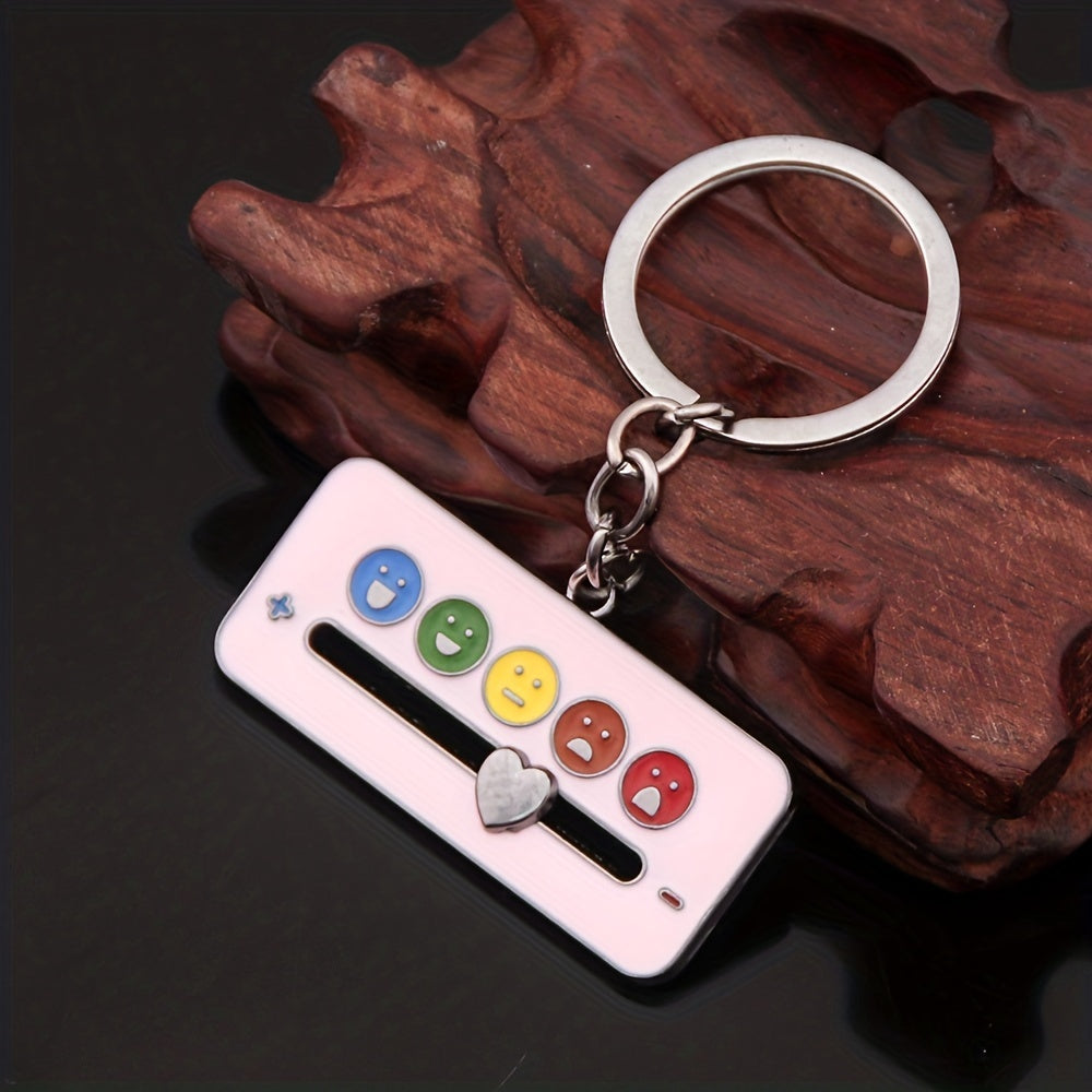 Cartoon Social Expression Symbol Keychain for Men