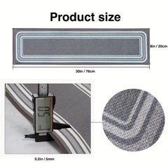 15pc Edging Stair Treads Non Slip Carpet Mat 30 In X 8 In