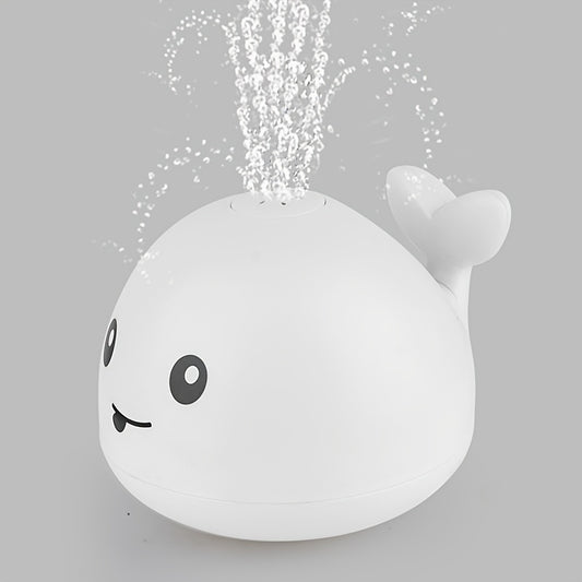 Light Up Whale Spray Water Bath Toy for Toddlers