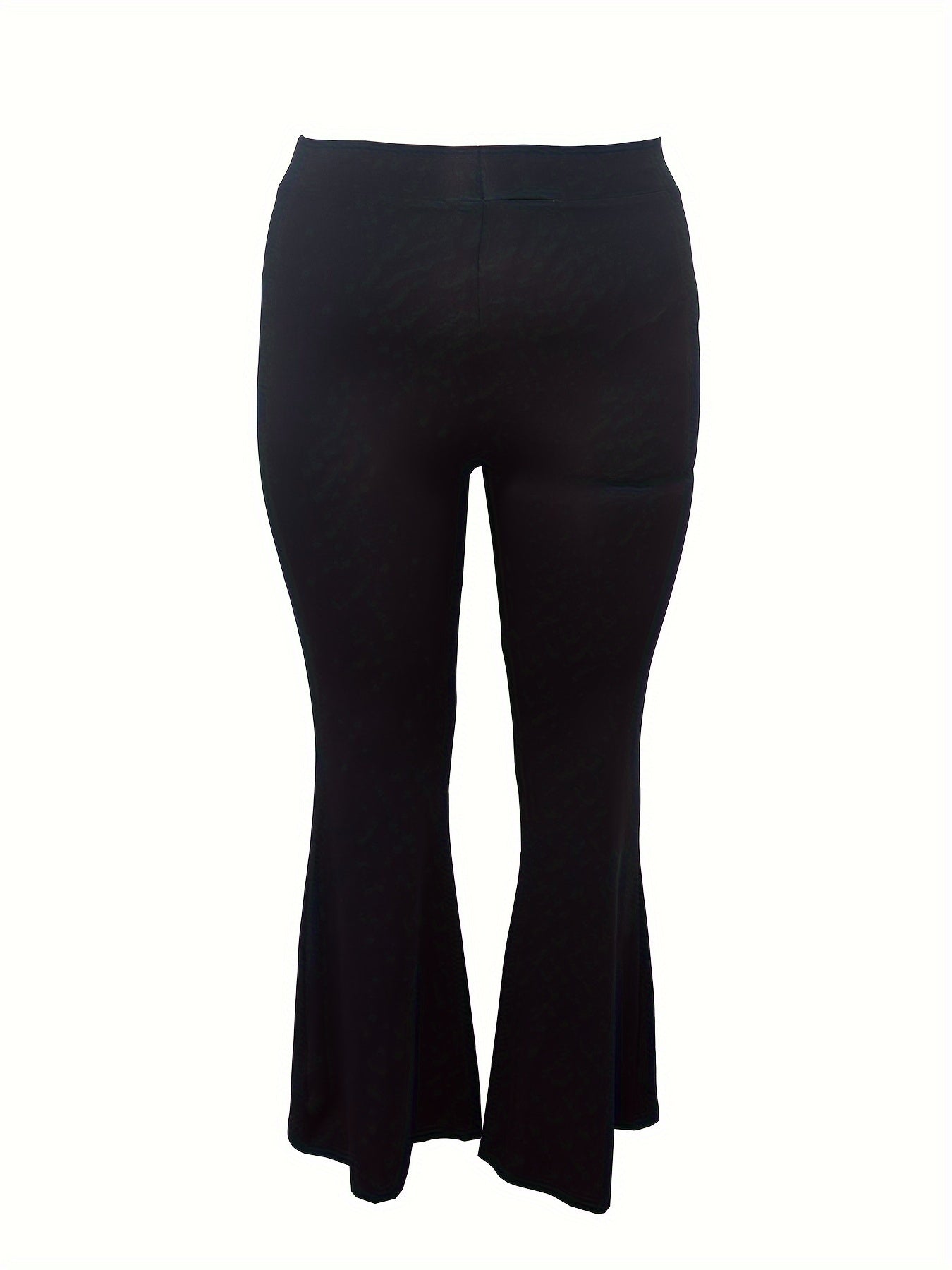 High Rise Flared Leg Trousers