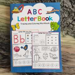 YUYNLEP Alphabet Workbook Tracing & Coloring Activities