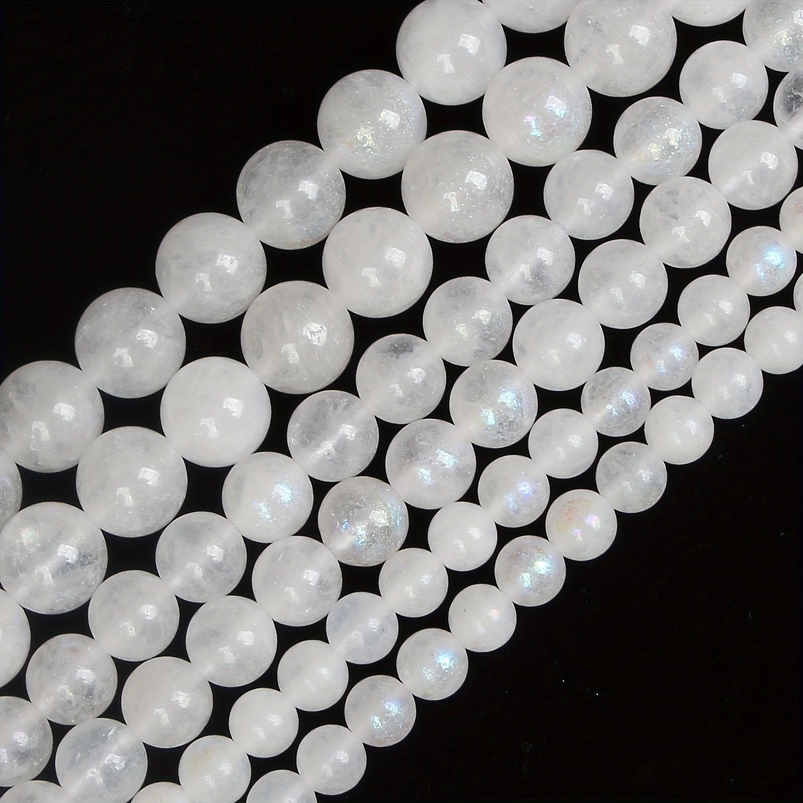 Moonstone Round Natural Stone Beads 6 8 10MM