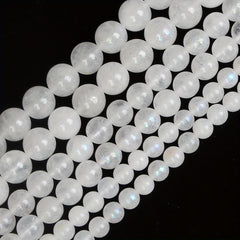 Moonstone Round Natural Stone Beads 6 8 10MM