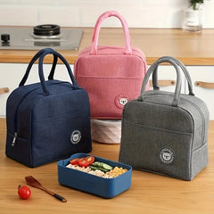 Large Capacity Insulated Lunch Tote Bag Leakproof Thermal Cooler Sack