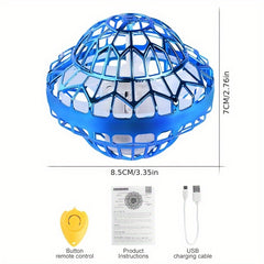 Toy Flying Gyroscope Magic Spinning Ball Rotating Hovering Flight Ball