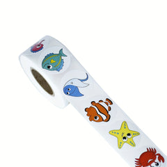 500pcs Starfish Stickers Reward Label Scrapbook Decoration Stationery