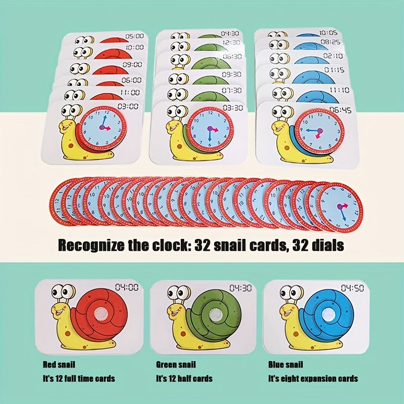 Interactive Learning Clock Toy for Kids Educational Time Teaching Tool