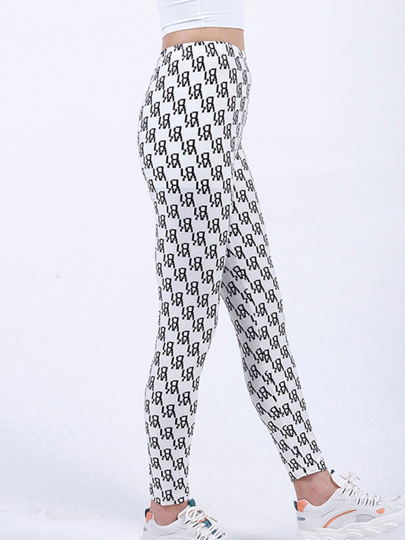 Irregular Element Crop Pants for Women