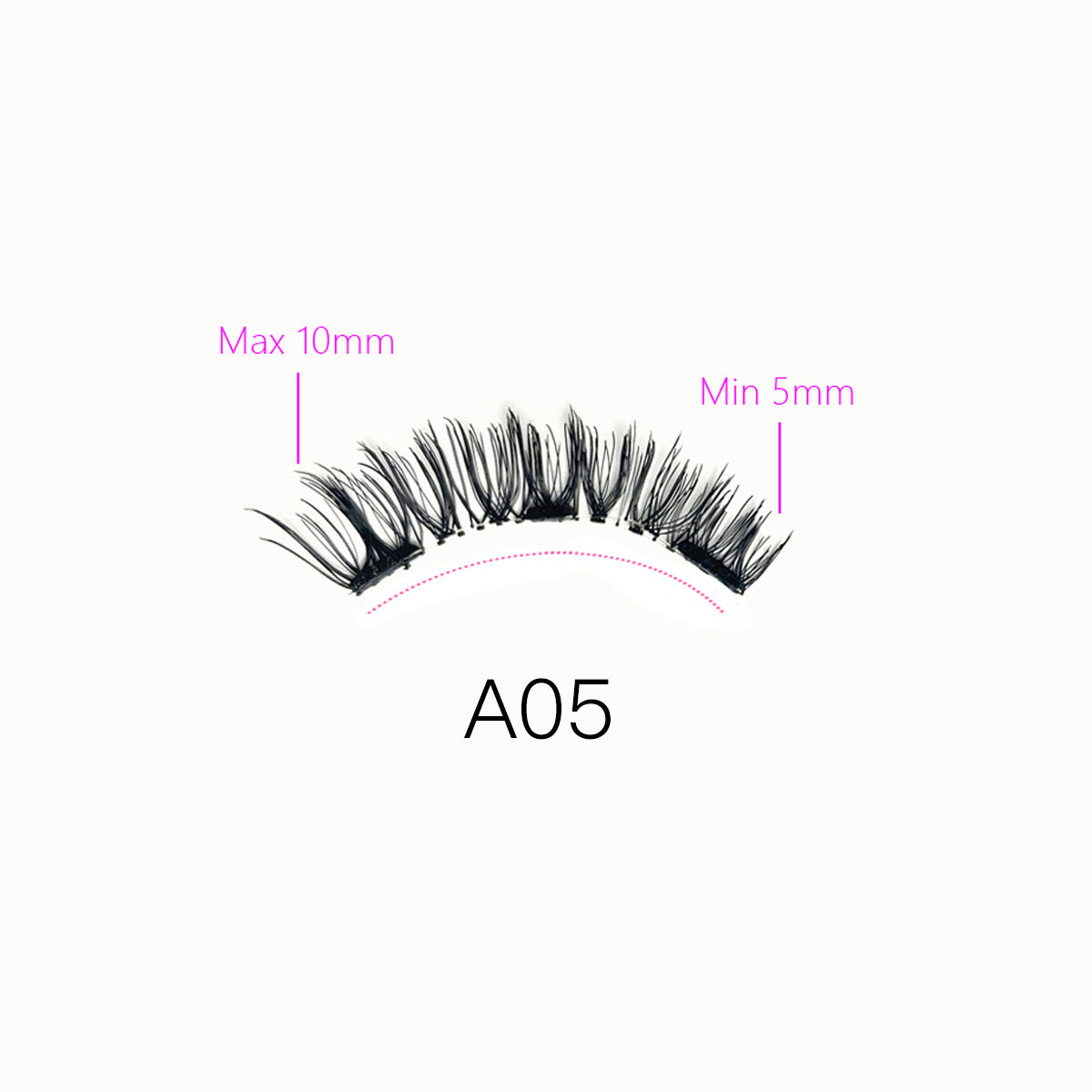 Magnetic Eyelashes & Applicator Tool Kit for Natural Look