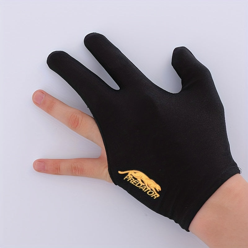 Snooker Pool Glove 3 Finger Billiards Non Slip Breathable