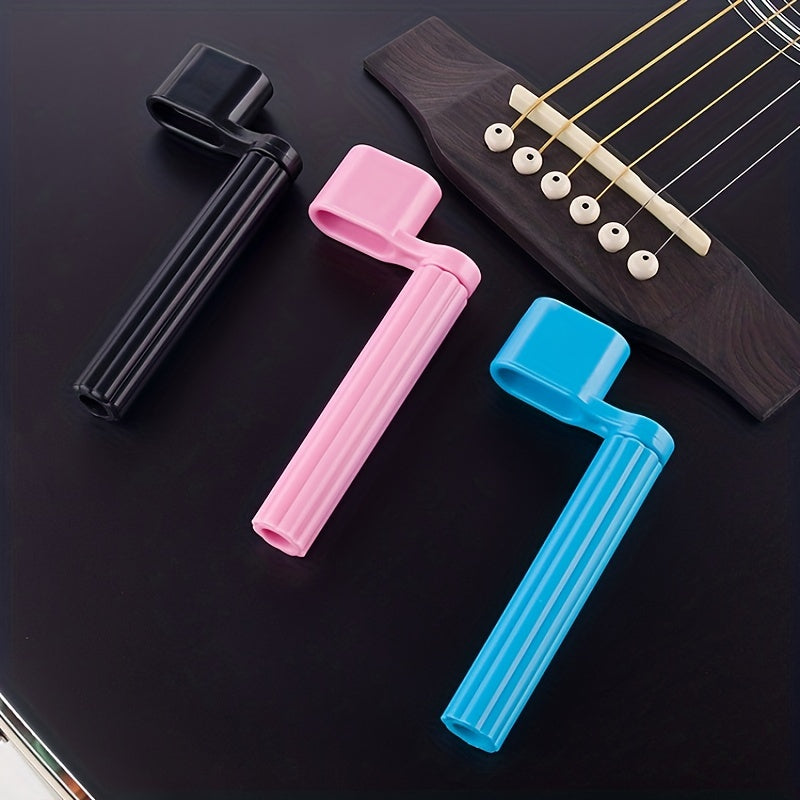 Wooden String Winder Bridge Pin Puller for Acoustic Guitars