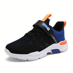 Boys' Lightweight Mesh Sneakers for Running & Walking