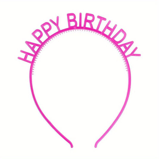 Birthday Luminous Headband Non slip Head Hoop Tiara Headdress