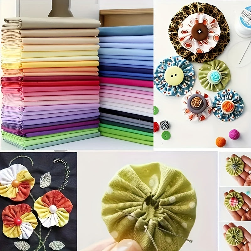 DIY Solid Twill Small Cloth Block Sewing Quilt Cloth Block Clothing Skirt Fabric