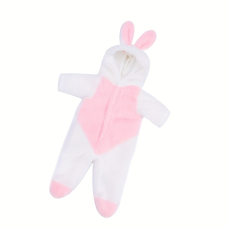 Plush Rabbit Four Jumpsuit Doll Coat - Holiday Gift