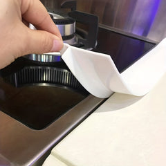 Silicone Kitchen Gap Cover Fills Long & Wide Gaps