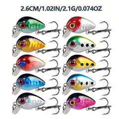 56pcs Fishing Lures Set Bionic Bait for Freshwater and Saltwater Fishing